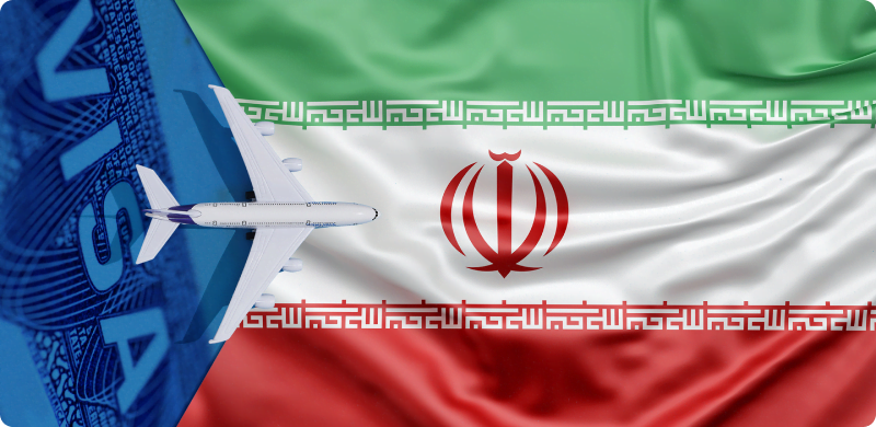 تصویری از پرچم ایران در کنار هواپیما برای عنوان قدم دوم: مقصدتان کجاست و چقدر آماده هستید؟ انتخاب شده است.